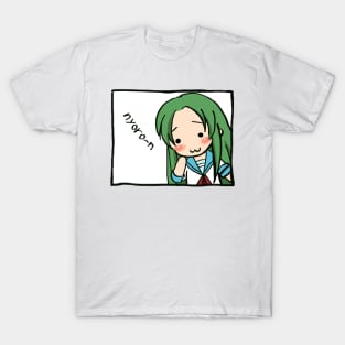 I re-draw the nyoro~n meme / Nyoron Churuya-san T-Shirt